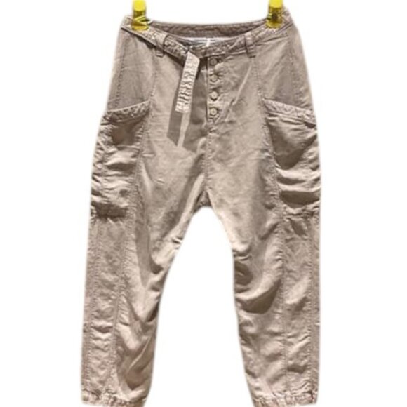 Free People Desert Daze mauve harem pants with belt size 6 - Picture 3 of 5